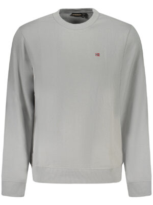 SUDADERA NAPAPIJRI SIN CREMALLERA HOMBRE GRIS
