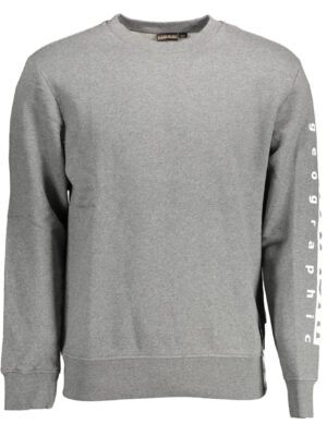 SUDADERA NAPAPIJRI SIN CREMALLERA HOMBRE GRIS