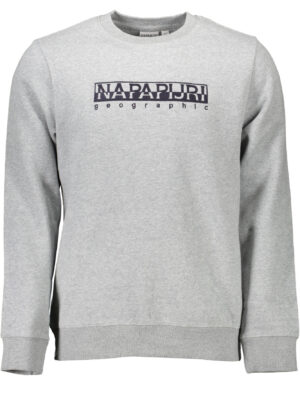 SUDADERA NAPAPIJRI SIN CREMALLERA HOMBRE GRIS