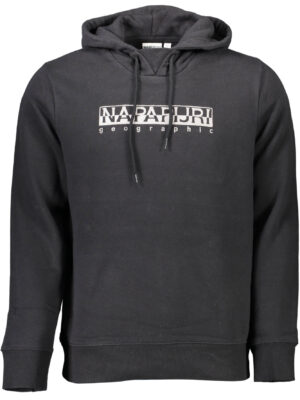 SUDADERA NAPAPIJRI SIN CREMALLERA HOMBRE NEGRO