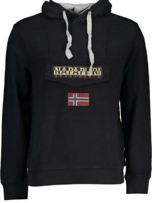 SUDADERA NEGRA SIN CREMALLERA PARA HOMBRE NAPAPIJRI
