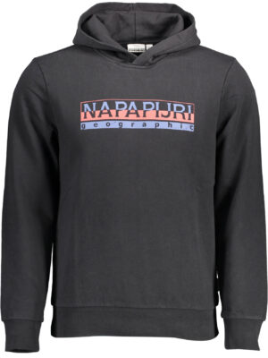 SUDADERA NAPAPIJRI SIN CREMALLERA HOMBRE NEGRO