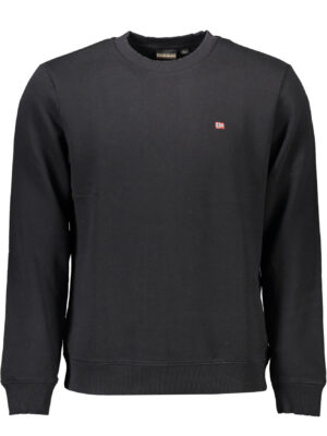 SUDADERA NAPAPIJRI SIN CREMALLERA HOMBRE NEGRO