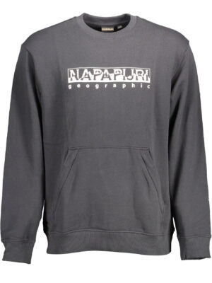 SUDADERA NAPAPIJRI SIN CREMALLERA HOMBRE NEGRO