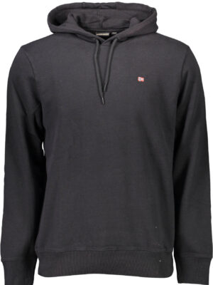 SUDADERA NAPAPIJRI SIN CREMALLERA HOMBRE NEGRO