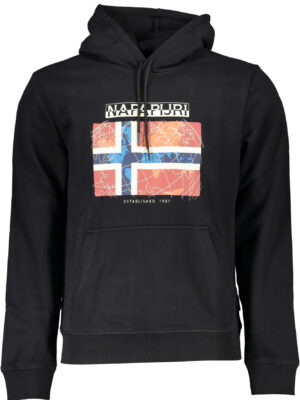 SUDADERA NEGRA SIN CREMALLERA PARA HOMBRE NAPAPIJRI