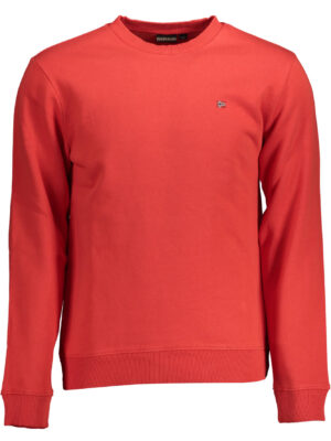 SUDADERA NAPAPIJRI SIN CREMALLERA HOMBRE ROJO