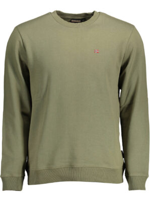 SUDADERA NAPAPIJRI SIN CREMALLERA HOMBRE VERDE