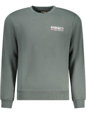 SUDADERA HOMBRE SIN CREMALLERA NAPAPIJRI VERDE