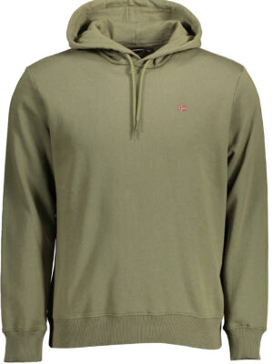 SUDADERA NAPAPIJRI SIN CREMALLERA HOMBRE VERDE
