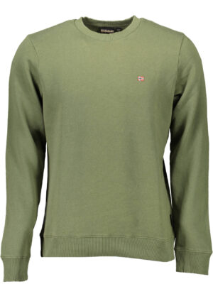 SUDADERA HOMBRE SIN CREMALLERA NAPAPIJRI VERDE