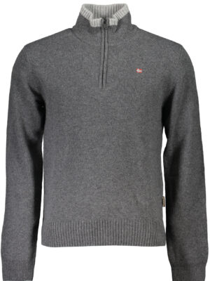 SUÉTER NAPAPIJRI HOMBRE GRIS