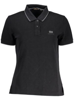 POLO DE MANGA CORTA NAPAPIJRI MUJER NEGRO