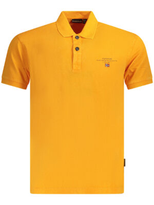 POLO NAPAPIJRI MANGA CORTA HOMBRE NARANJA
