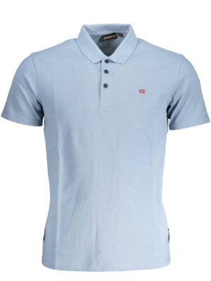 NAPAPIJRI POLO MANGA CORTA HOMBRE AZUL CLARO