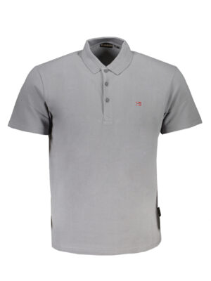 POLO MANGA CORTA HOMBRE NAPAPIJRI GRIS