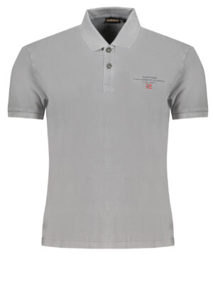 POLO MANGA CORTA HOMBRE NAPAPIJRI GRIS