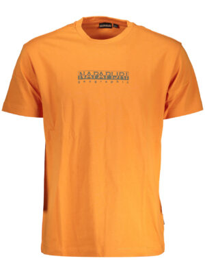 CAMISETA MANGA CORTA NAPAPIJRI HOMBRE NARANJA