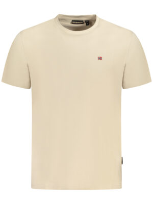 NAPAPIJRI CAMISETA DE MANGA CORTA HOMBRE BEIGE