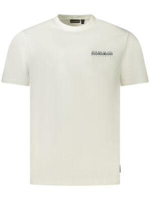 CAMISETA DE MANGA CORTA NAPAPIJRI HOMBRE BLANCA