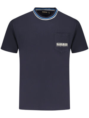 CAMISETA DE MANGA CORTA NAPAPIJRI HOMBRE AZUL