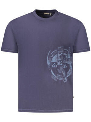 CAMISETA DE MANGA CORTA NAPAPIJRI HOMBRE AZUL