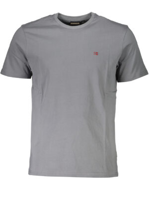 CAMISETA MANGA CORTA HOMBRE NAPAPIJRI GRIS