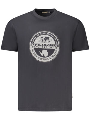 CAMISETA DE MANGA CORTA NAPAPIJRI PARA HOMBRE NEGRA