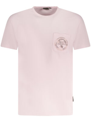 CAMISETA DE MANGA CORTA NAPAPIJRI PARA HOMBRE ROSA