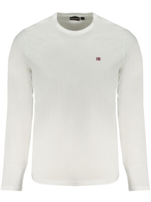 CAMISETA MANGA LARGA HOMBRE NAPAPIJRI BLANCO