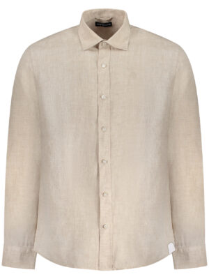 Camisa de manga larga North Sails para hombre, color beige