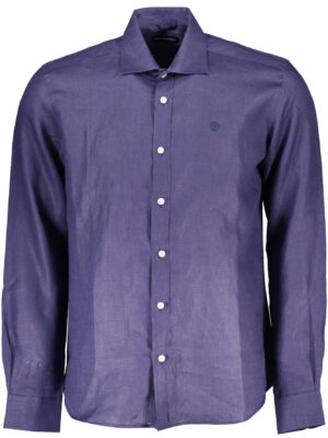 Camisa de manga larga North Sails para hombre, color azul
