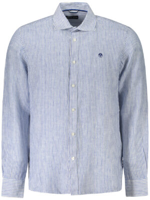 Camisa de manga larga North Sails para hombre, color azul