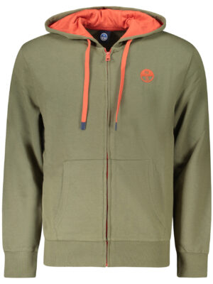 SUDADERA CON CREMALLERA NORTH SAILS PARA HOMBRE VERDE