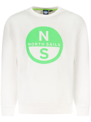 SUDADERA CON CREMALLERA PARA NIÑOS NORTH SAILS BLANCA