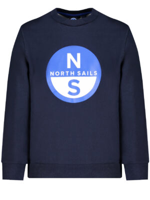 SUDADERA SIN CREMALLERA NORTH SAILS AZUL