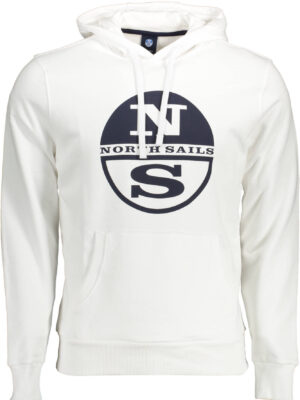 SUDADERA NORTH SAILS SIN CREMALLERA HOMBRE BLANCO