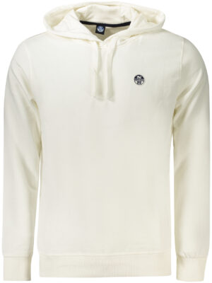 SUDADERA CON CREMALLERA PARA HOMBRE NORTH SAILS BLANCA