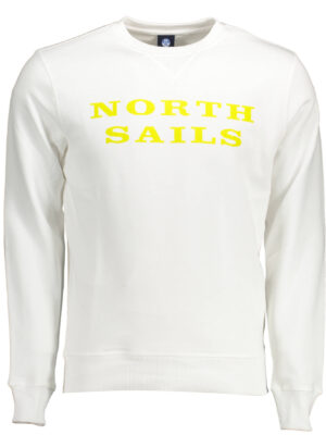 SUDADERA NORTH SAILS SIN CREMALLERA HOMBRE BLANCO