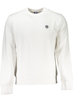 SUDADERA BLANCA SIN CREMALLERA PARA HOMBRE NORTH SAILS