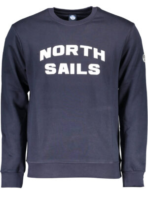 SUDADERA NORTH SAILS CON CREMALLERA PARA HOMBRE AZUL