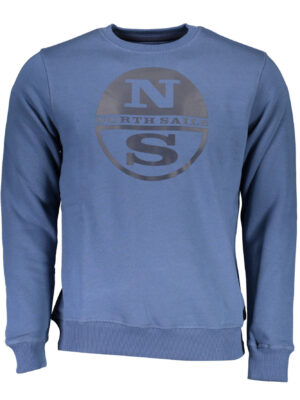 SUDADERA NORTH SAILS HOMBRE AZUL SIN CREMALLERA