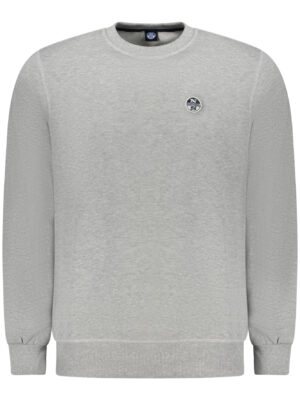 SUDADERA CON CREMALLERA PARA HOMBRE NORTH SAILS GRIS