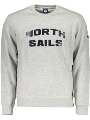 SUDADERA CON CREMALLERA NORTH SAILS PARA HOMBRE GRIS