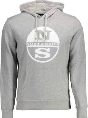 SUDADERA NORTH SAILS SIN CREMALLERA HOMBRE GRIS