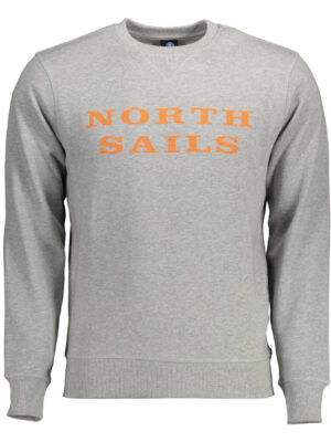 SUDADERA NORTH SAILS SIN CREMALLERA HOMBRE GRIS