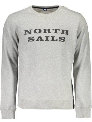 SUDADERA NORTH SAILS SIN CREMALLERA HOMBRE GRIS