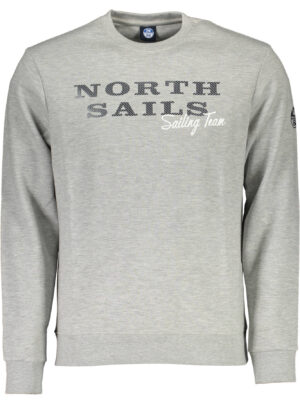 SUDADERA NORTH SAILS SIN CREMALLERA HOMBRE GRIS
