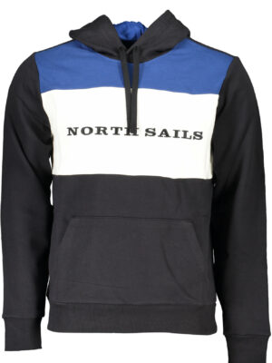 SUDADERA DE HOMBRE NEGRA CON CREMALLERA NORTH SAILS