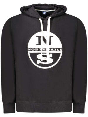 SUDADERA CON CREMALLERA NEGRA PARA HOMBRE NORTH SAILS